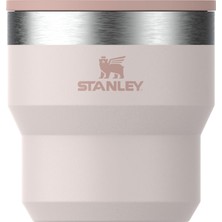TeknoKapsül Stanley The Stay Hot Stacking Camp Cup Paslanmaz Çelik Termos Bardak, Pembe Kuvars (Rose Quartz), 0.29 Litre