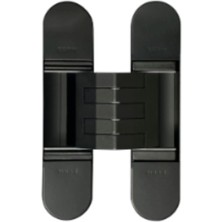 TeknoKapsül System Gizli Menteşe 130X30 mm Siyah Renk Tek Ebat HG107HT01 Al6