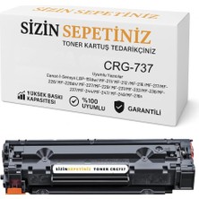 OEM Canon CRG-737 Muadil Toner – I-Sensys MF216N MF217W MF229DW Uyumlu – 2400 Sayfa Kapasite