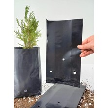 OEM Fide Poşeti 15X28 cm 50 Adet Fide Torbası Fidan Poşeti Fidan Torbası