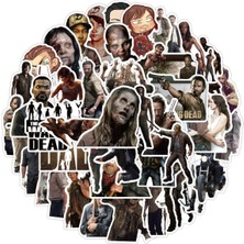 OEM The Walking Dead Defter Suluk Laptop Notebook Tablet Telefon Kılıf Sticker Seti