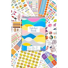 OEM Sticker Defteri 900+ Adet My Dıy - Planner,ajanda, Günlük, Planlayıcı, Bullet Journal, Scrapbook