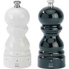 TeknoKapsül Peugeot Paris U Select Karabiber ve Tuz Değirmen Seti 12 cm Siyah Beyaz