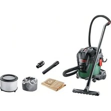 TeknoKapsül Bosch Universalvac 15 Islak ve Kuru Toz Emme Makinesi, 1000 Watt, Kutuda, Siyah
