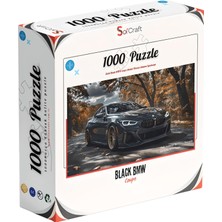 OEM Black Bmw Coupe 1000 Parça Puzzle