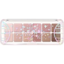 TeknoKapsül Clıo Hafif Dokulu Yoğun Renklere Sahip Göz Farı Paleti Pro Eye Palette Air (20 Maehwa Ribbon)
