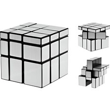 OEM 3X3X3 Gümüş Ayna Sihirli Hız Küpü Hızlı Stres Buster Beyin Fırtınası Çocuklar ve Yetişkinler Için Bulmaca