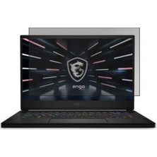 TeknoKapsül Engo Msi GF63 Thin 11SC 15.6 Inç Ile Uyumlu Hayalet Ekran Koruyucu Notebook, Yandan Görünmeyen Anti-Spy Gizlilik (Privacy) Laptop Koruması, 9h Temperli Nano Kırılmaz Esnek Cam, Parlama Önleyici 16:9