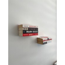 OEM Sihirli Kitaplık-Gizli Kitap Tutucu Raf-Metal Kitaplık Siyah