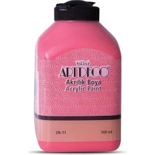 OEM Akrilik Boya, 500ML, Pembe 3604