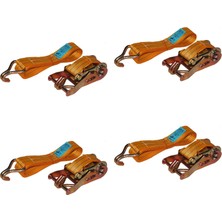 OEM Safeset Sg-40 35MM 1,5 Inç Spanzet 6 mt 1000-2000DAN 8 mm Çift J Kanca 1.1 Yük Gerdirme Halatı (2)