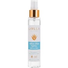 TeknoKapsül L’aylla After Sun Spray – Aloe Vera, Gül Suyu, Lavanta ve Kolajen Içeren Ferahlatıcı Güneş Sonrası Bakım Spreyi | Serinletir, Yatıştırır ve Nemlendirir | Yüz ve Vücut Için Kalıcı Bronzluk