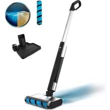 OEM Freego Wash Elektrikli Paspas, 40W, 40 Dakika Çalışma Süresi, Wet Jalisco Emici Silindir, 420 ml Temiz ve 150 ml Kirli Su Tankı, Otomatik Püskürtme, Kendini Temizleme Istasyonu