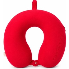 TeknoKapsül Moontoys Oval Basic Boyun Yastığı Kırmızı