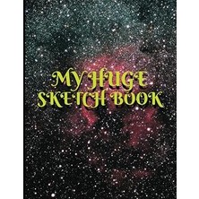 TeknoKapsül Sketchbook For Kids, Journal And Sketch Pad, Sketchbook For Artist Drawing Blank Paper Pad 8.5" x 11" - My Huge Sketch Book - Large Journal Soft... Painting, Doodling Books: 250 Pages!!