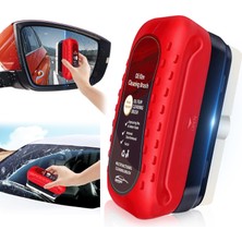 OEM Yeniden Kullanılabilir Köpük Püskürtücülü Otomotiv Yağ Filmi Temizleme Fırçası, Yükseltilmiş Antifog Cam Temizleme Tahtası, Araba Pencereleri ve Ön Camları Için Cam Yağ Filmi Sökücü, Çok Yönlü Araba