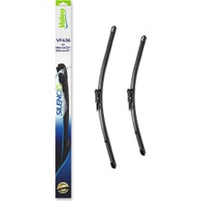 TeknoKapsül Valeo Silencio Flat Blade Set Silecek Smart Fortwo (2007 ve Sonrası) (580+530 Mm) 574636