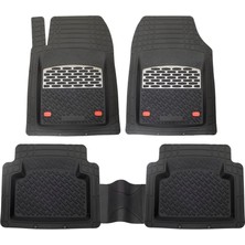 OEM Nissan Qashqai Ile Uyumlu 2006 2013 Paspas Derin Havuzlu Krom Karbon