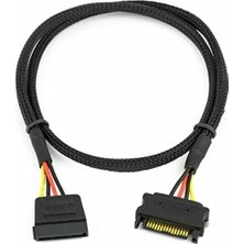 OEM Sata Power Uzatma Kablosu 60 cm