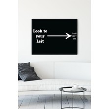 TeknoKapsül Postermanya (PSTER13330) Soluna Bak Eğlenceli Mizahi Çerçeveli Tablo (50X70CM)