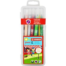 OEM Power - Keçe Uçlu Boya Kalemi - 12'li Kutu - Çeşitli Renkler