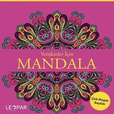 Leopar Yayınları Yetişkinler Için Mandala - Pembe