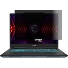 TeknoKapsül Engo Msi Raider A18 Hx 18 Inç Hayalet Ekran Koruyucu Notebook, Yandan Görünmeyen Anti-Spy Gizlilik (Privacy) Laptop Koruması, 9h Temperli Nano Kırılmaz Esnek Cam, Parlama Önleyici 9h Nano