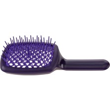 TeknoKapsül Janeke Curvy M Saç Fırçası Arkası Açık Mor SP508A Vıo