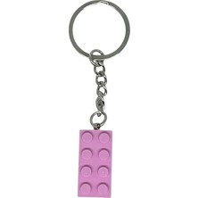 TeknoKapsül LEGO Yaratıcı: Pembe Tuğla Anahtarlık.
