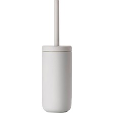 TeknoKapsül Zone Denmark Ume Tuvalet Fırçası, Wc Fırçası, Güzel Danimarka Tasarımlı Tuvalet Fırçası, Yumuşak Dokunuşlu Kaplamalı Seramikten, Çap 10 Cm, Yükseklik 38,7 Cm, Yumuşak Gri (Gri)