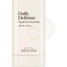 OEM Daily Defense Touch Free Sun Stick SPF50+ Pa++++ Şeffaf Bitişli Yüksek Uv Korumalı Güneş Stick 18G