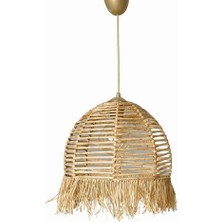 TeknoKapsül Regner Handmade Sarkıt Avize | Natural Eskitme Tasarım | 51-60 cm | E27 Duy | A Enerji Sınıfı | El Yapımı – Metal Gövde