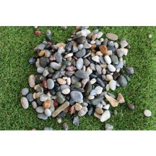 OEM Garden Moda Dere Çakıl Taşı 20 kg 15-30 mm Mıcır Dere Taşı Dolomit Taş Teraryum Akvaryum Taşı Peyzaj Süs Taşı