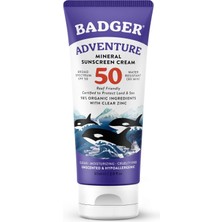 OEM Badger Macera Sporları Organik Güneş Kremi SPF50 87 ml