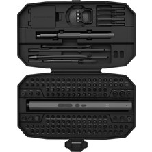 OEM Hassas Şarjlı Otomatik Tornavida Vidalama Seti 5 Nm Tork Screwdriver 153 Parça X6833