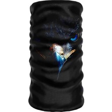 OEM Bebo Store Extreme Spor Motor ve Bisiklet Kullananlara Özel Desenli Buff Boyunluk Bandana Balaklava - KARGA-181