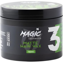 OEM Mat ve Doğal Görünüm Sağlayan Saç Şekillendirici Wax 150 ml | Güçlü &amp; Kalıcı Tutuş | Kadın ve Erkek Için Saç Şekillendirme Vaksı | Tüm Saç Tipleri