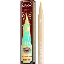 TeknoKapsül Nyx Professıonal Makeup Bridgerton Koleksiyonu Işıltılı Eyeliner - 02 Glitzed In Gold 01 Glitzed In Silver