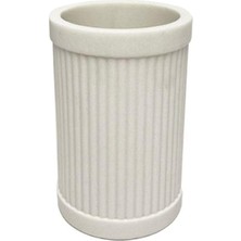 TeknoKapsül System Reçine Tezgah Üstü Diş Fırçalığı Beyaz 124X80X80 mm