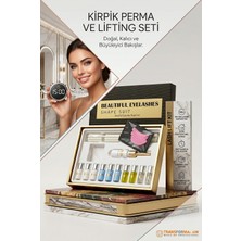 TeknoKapsül Transformacion Profesyonel Kirpik Lifting Perma Seti Evde Kalıcı Kaş ve Kirpik Bakımı Lash Lift Kit (90 Kullanım) 720364