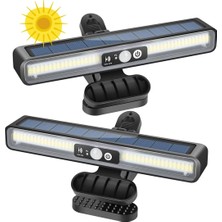 TeknoKapsül Greentech Güneş Enerjili Hareket Sensörlü Mandallı LED AYDINLATMA/GT-SL29