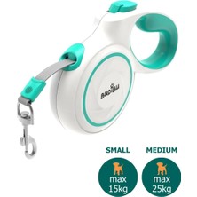 OEM Makaralı Otomatik 5 Metre Geri Çekilebilen Kedi Köpek Gezdirme Tasması Xs/s/m