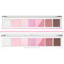 TeknoKapsül Pigmentli, 5 Farklı Dokulu Far Paleti Perıpera All Take Mood Palette 004 If Pink Check Dm Plz