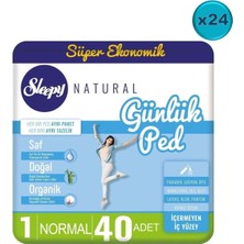TeknoKapsül Sleepy Natural Günlük Ped Normal 960 Adet Süper Ekonomik