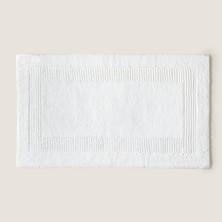 TeknoKapsül Plaın Bambu Paspas 40X60 cm Beyaz