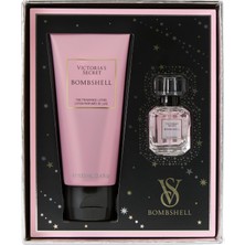 TeknoKapsül Victoria's Secret Bombshell Parfüm ve Losyonu Ikili Hediye Seti