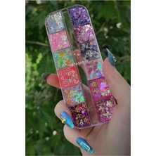 TeknoKapsül Hb Tasarım Glitter Jel Far Simli Kremsi Jel Far Paleti 3, 758899868