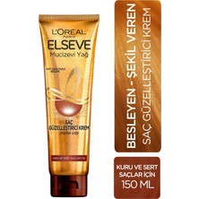 OEM Elseve Mucizevi Yağ Saç Güzelleştirici Krem 150 ml - Kuru ve Sert Saçlar Için