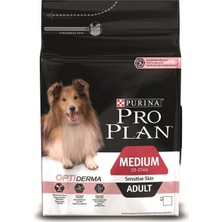 Pro Plan Adult Yetişkin Köpek Maması 3 kg Somonlu Hassas Deri İçin Tüm Irklar
