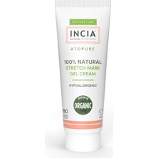 INCIA ATOPURE ® %100 Doğal Karın Çatlak Jel Kremi Çatlak Önleyici Organik Avokado Yağı Hamilelikte 75 ml
